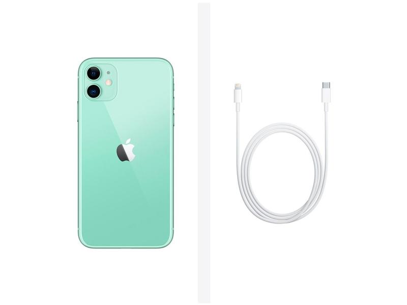 Apple iPhone 11 ミントグリーン iPhone 11 Apple 256GB Verde 6,1” - Câm. Dupla 12MP iOS - iPhone